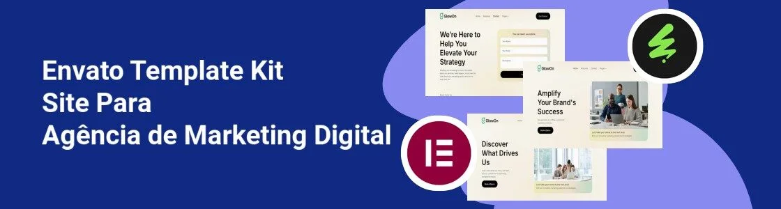 Wordpress completo template kit site para agencia de marketing digital FLUXN56
