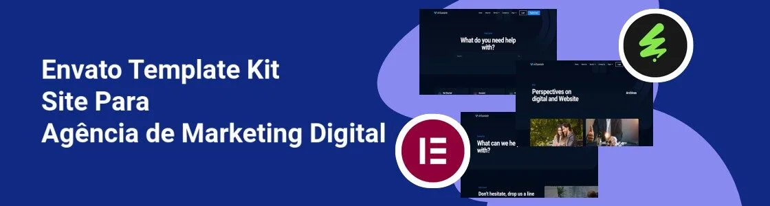 Wordpress completo template kit site para agencia de marketing digital NPDCECM