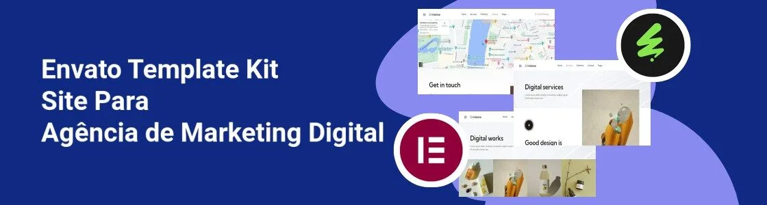 Wordpress completo template kit site para agencia de marketing digital PCD9JCX