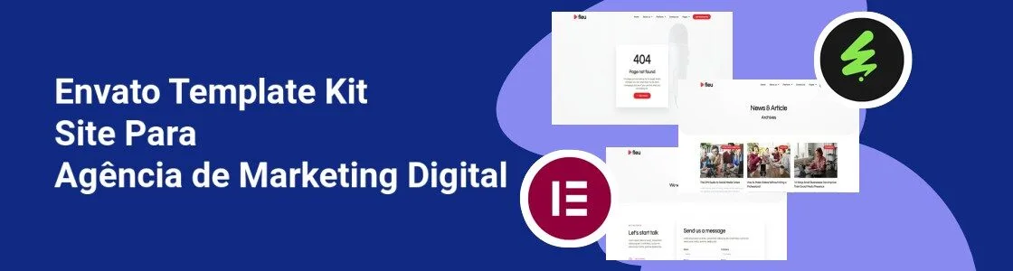 Wordpress completo template kit site para agencia de marketing digital XNXHJR4