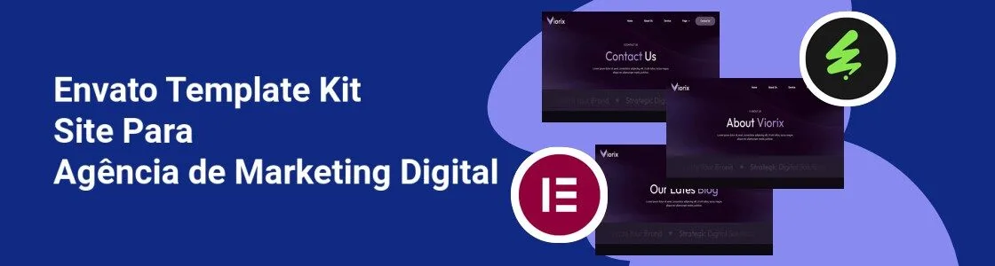 Wordpress completo template kit site para agencia de marketing digital XX9SVJR