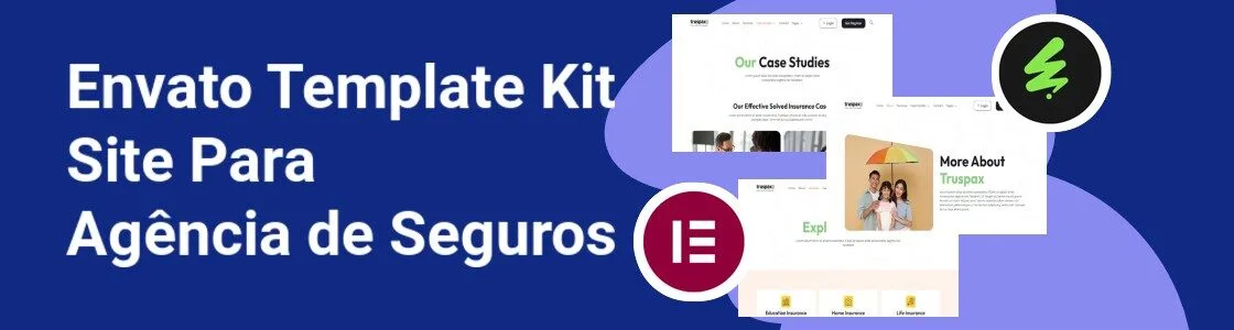 Wordpress completo template kit site para agencia de seguros 2FDHHQG