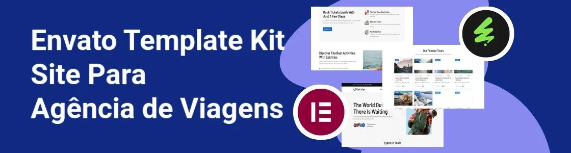 Wordpress completo template kit site para agencia de viagens BTAJXZC