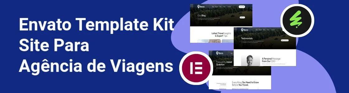 Wordpress completo template kit site para agencia de viagens MC436Q3