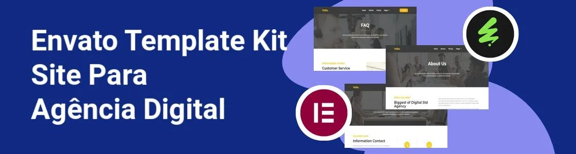 Wordpress completo template kit site para agencia digital 66D38XX