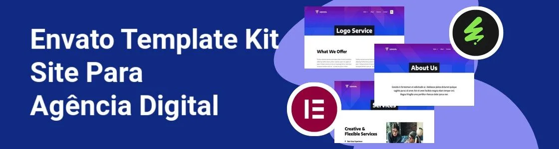 Wordpress completo template kit site para agencia digital LMGM3K5