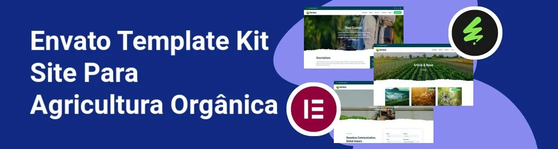 Wordpress completo template kit site para agricultura organica KWWF6R8