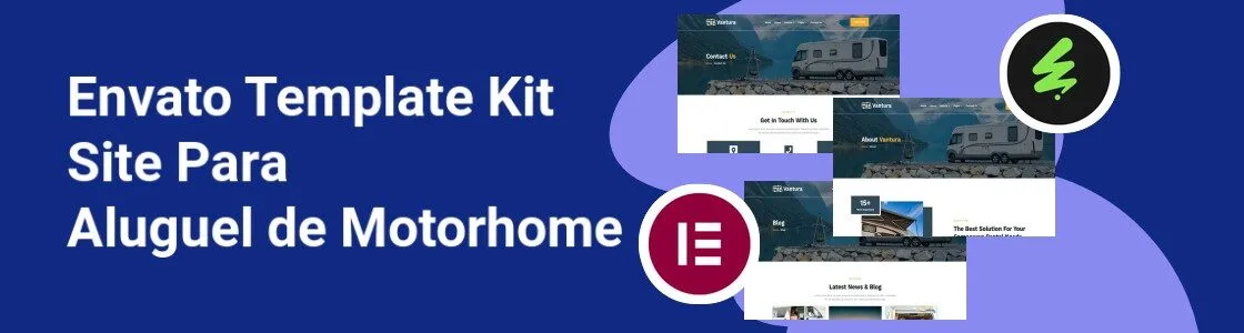 Wordpress completo template kit site para aluguel de motorhome 88WNF2T