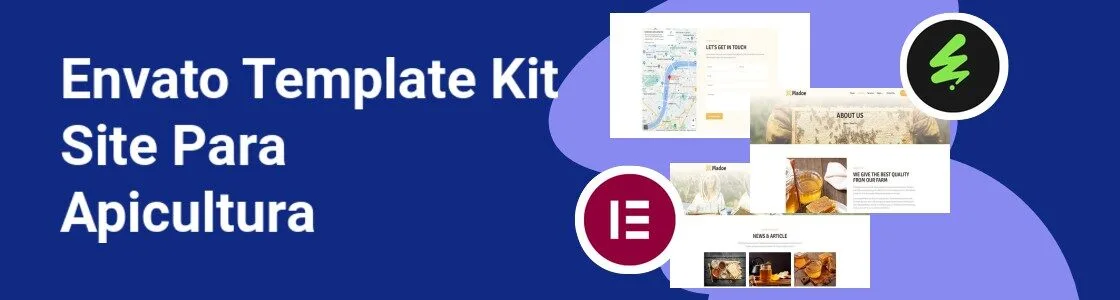 Wordpress completo template kit site para apicultura CA697U4