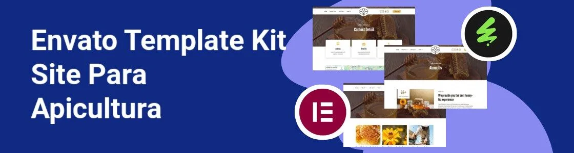 Wordpress completo template kit site para apicultura UYAHQ9T