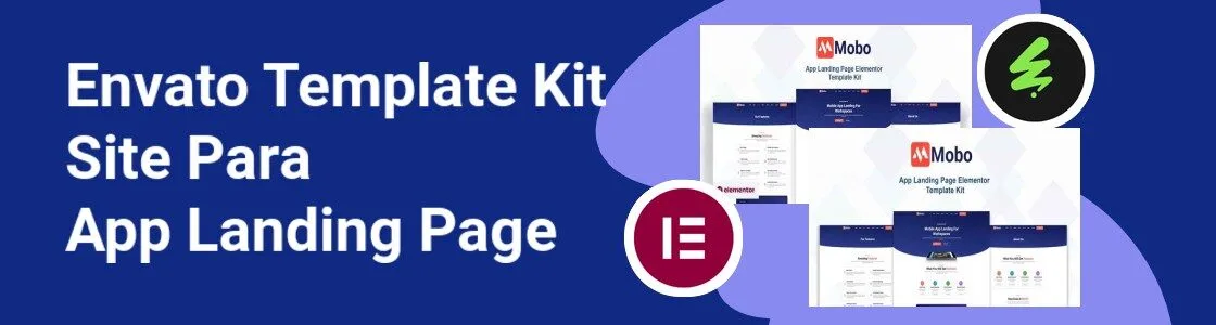 Wordpress completo template kit site para app landing page Q3FNM5J