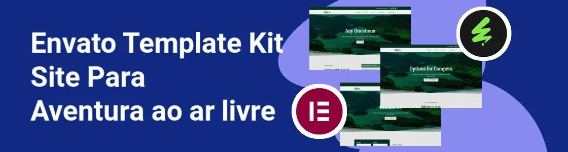 Wordpress completo template kit site para aventura ao ar livre R8529Z9