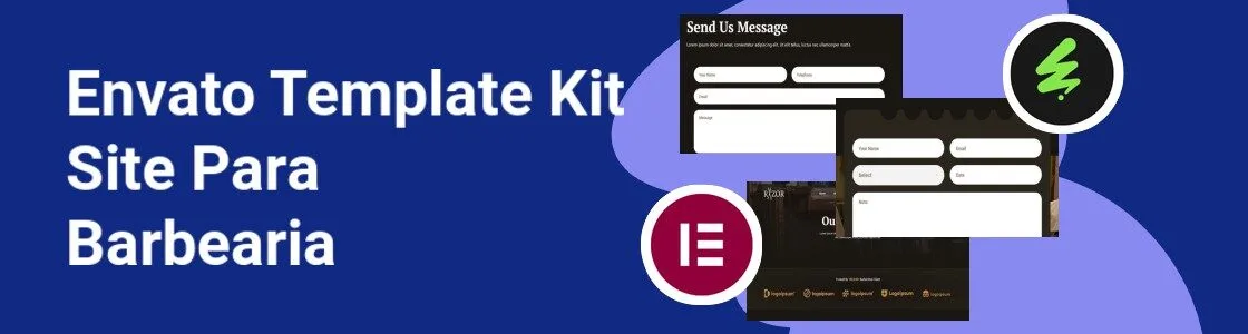 Wordpress completo template kit site para barbearia GFYS8GN