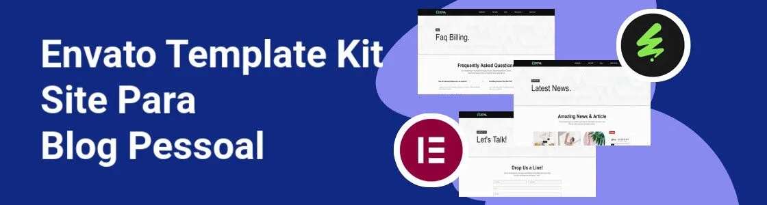 Wordpress completo template kit site para blog pessoal 66A2S7C