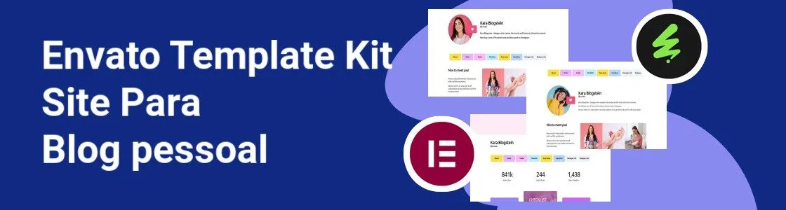 Wordpress completo template kit site para blog pessoal C4KSWUA