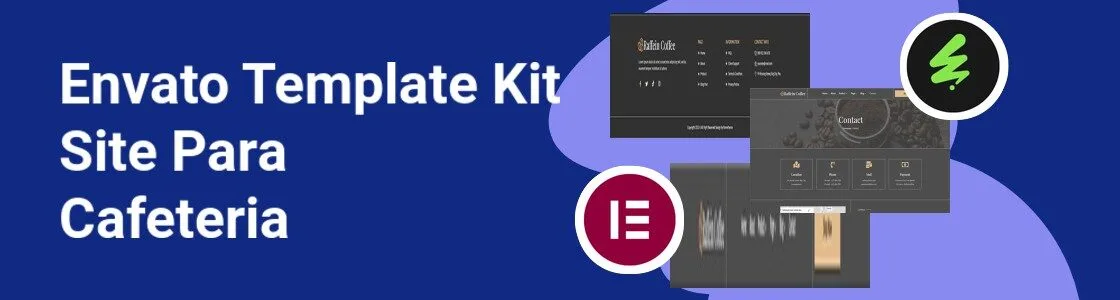 Wordpress completo template kit site para cafeteria MFRGMEU