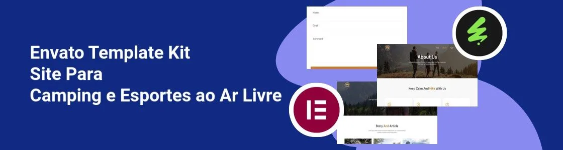 Wordpress completo template kit site para camping e esportes ao ar livre GDTWHCY