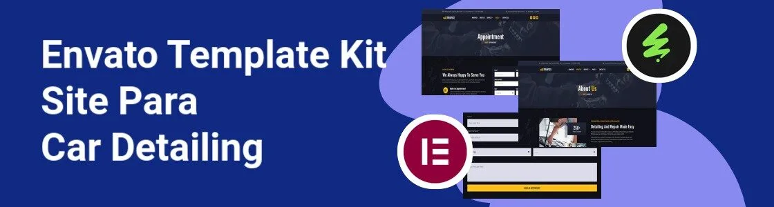 Wordpress completo template kit site para car detailing KYHLUH6