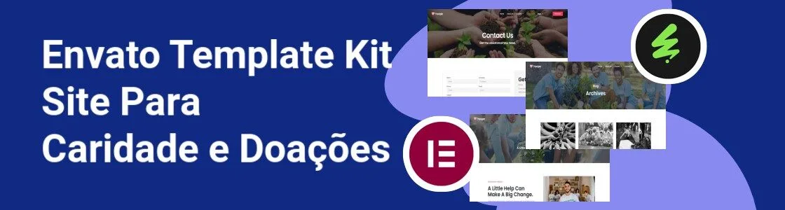 Wordpress completo template kit site para caridade e doacoes NQVFJZV