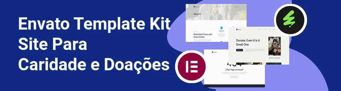 Wordpress completo template kit site para caridade e doacoes V8SGUPD