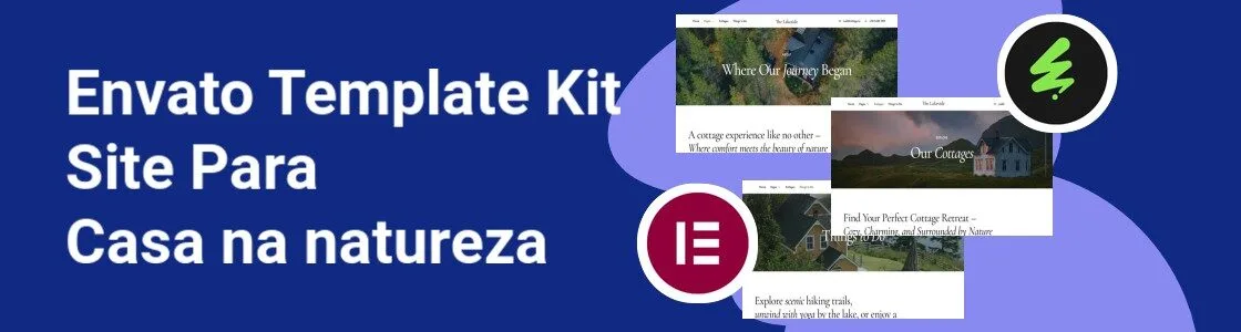 Wordpress completo template kit site para casa na natureza SHQ6JDF