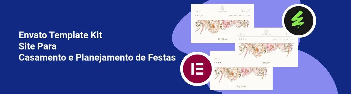 Wordpress completo template kit site para casamento e planejamento de festas YRR4P8D