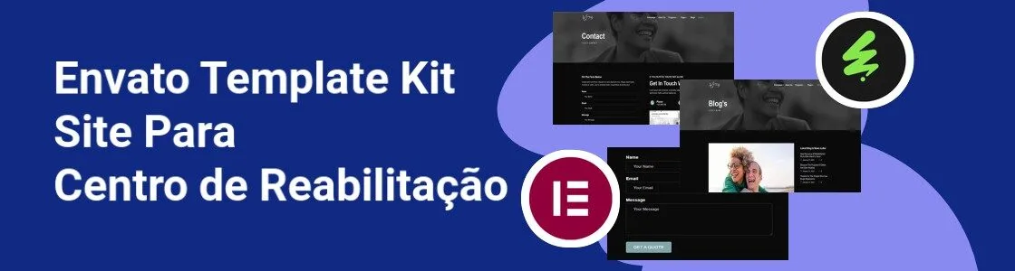 Wordpress completo template kit site para centro de reabilitacao PSFH6PY