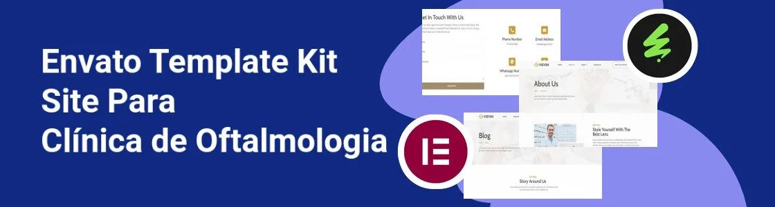 Wordpress completo template kit site para clinica de oftalmologia K4JCDHK