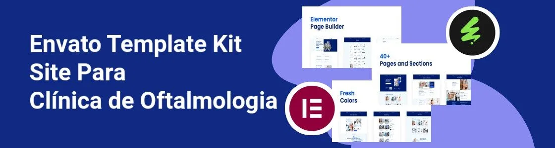 Wordpress completo template kit site para clinica de oftalmologia L8GQ5RK