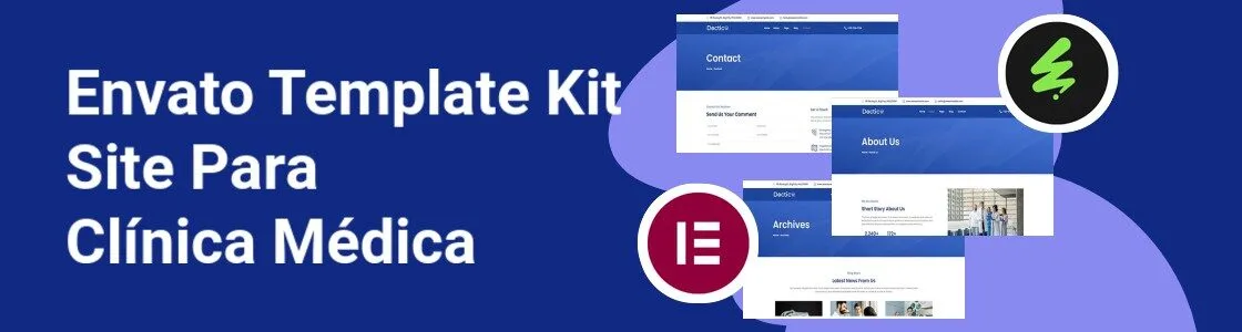 Wordpress completo template kit site para clinica medica KPTKR3F