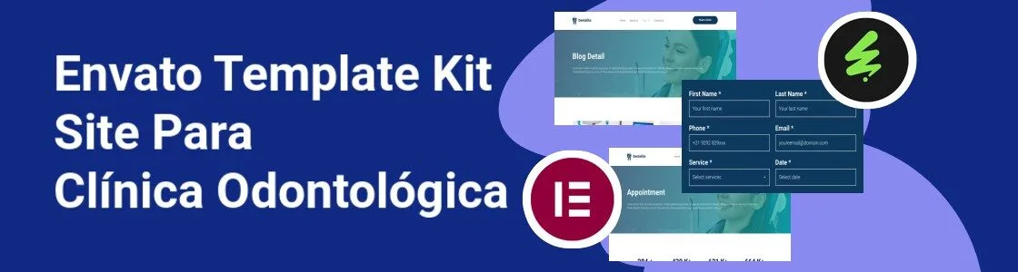 Wordpress completo template kit site para clinica odontologica FEXYUMX