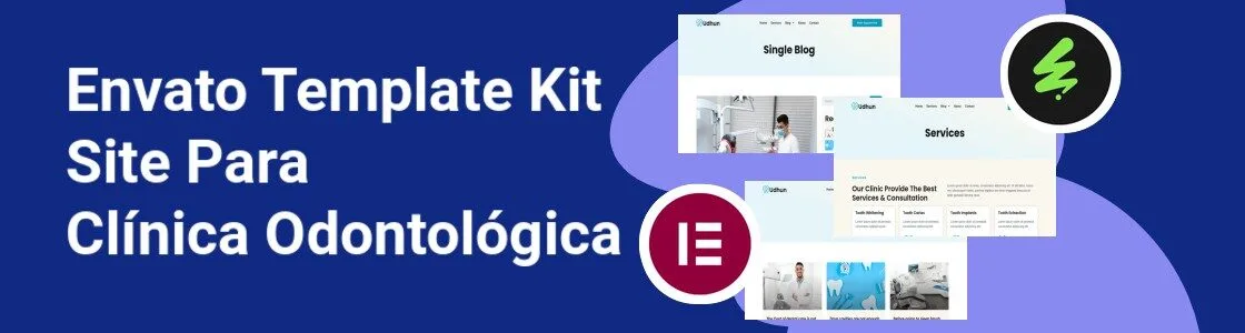 Wordpress completo template kit site para clinica odontologica NKJF6KL