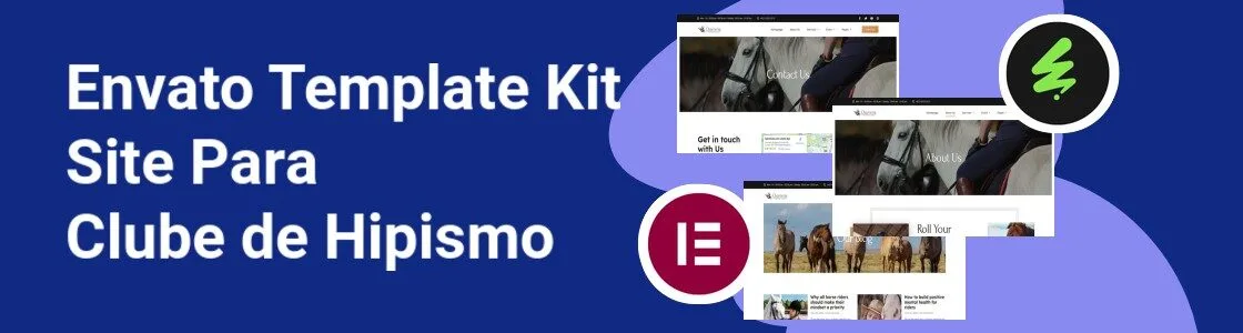 Wordpress completo template kit site para clube de hipismo 2UK3QA6