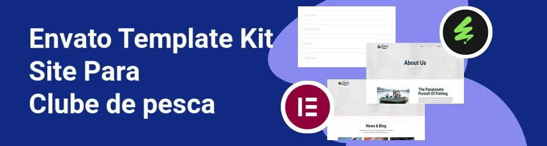 Wordpress completo template kit site para clube de pesca 59FKR5D