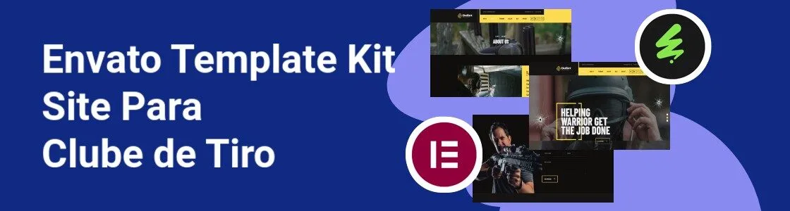 Wordpress completo template kit site para clube de tiro R7EEFRJ