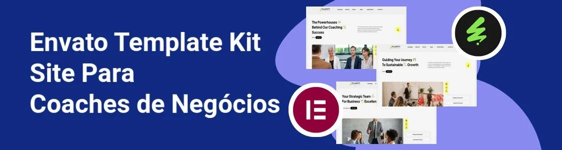 Wordpress completo template kit site para coaches de negocios SJJHX3N