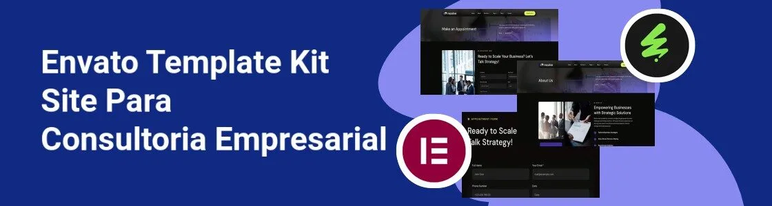 Wordpress completo template kit site para consultoria empresarial 22WVUFR