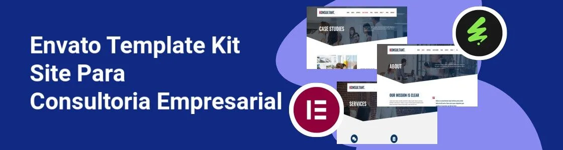 Wordpress completo template kit site para consultoria empresarial 3NW4LNS