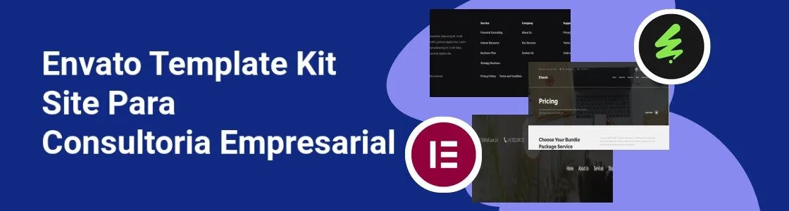 Wordpress completo template kit site para consultoria empresarial CM6GKBS