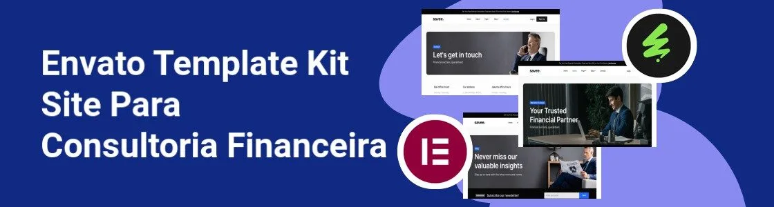 Wordpress completo template kit site para consultoria financeira BX9DZK9