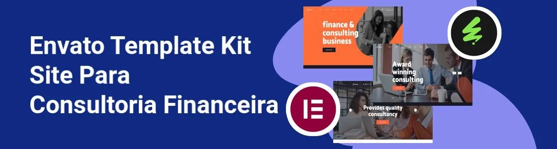 Wordpress completo template kit site para consultoria financeira GLGRTW4
