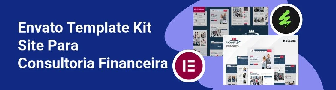Wordpress completo template kit site para consultoria financeira TAUL4PT