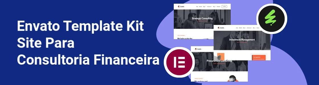 Wordpress completo template kit site para consultoria financeira WQWUR47