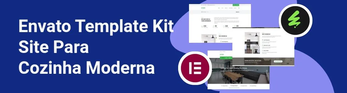 Wordpress completo template kit site para cozinha moderna YCBBDQB