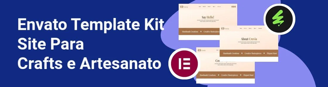 Wordpress completo template kit site para crafts e artesanato 9LJG5M4