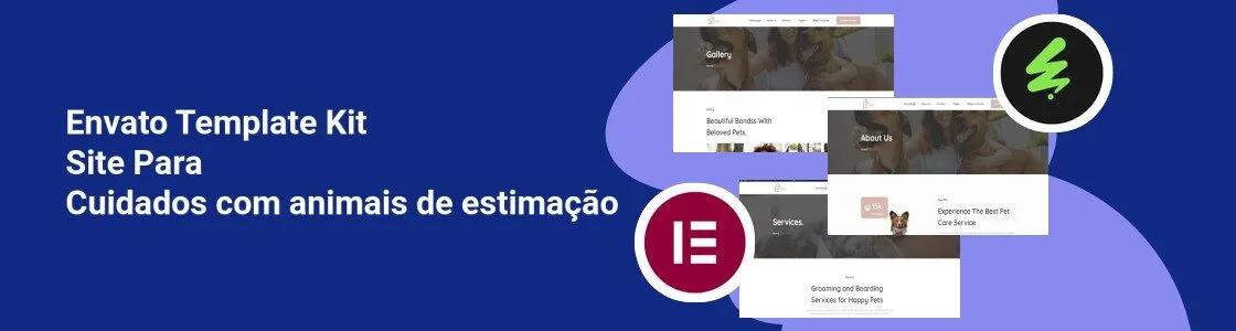 Wordpress completo template kit site para cuidados com animais de estimacao A7A4D4U