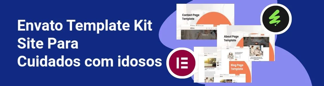 Wordpress completo template kit site para cuidados com idosos VQF3H9H