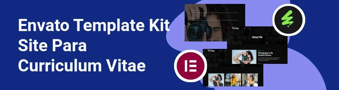 Wordpress completo template kit site para curriculum vitae 3FNCJSP