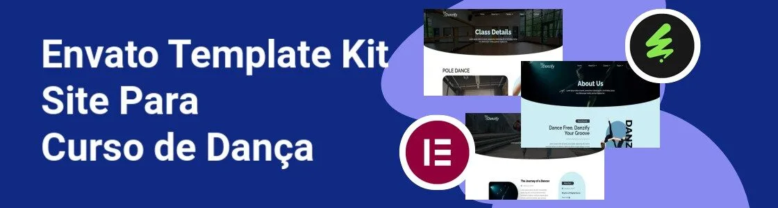 Wordpress completo template kit site para curso de danca 45JK98R