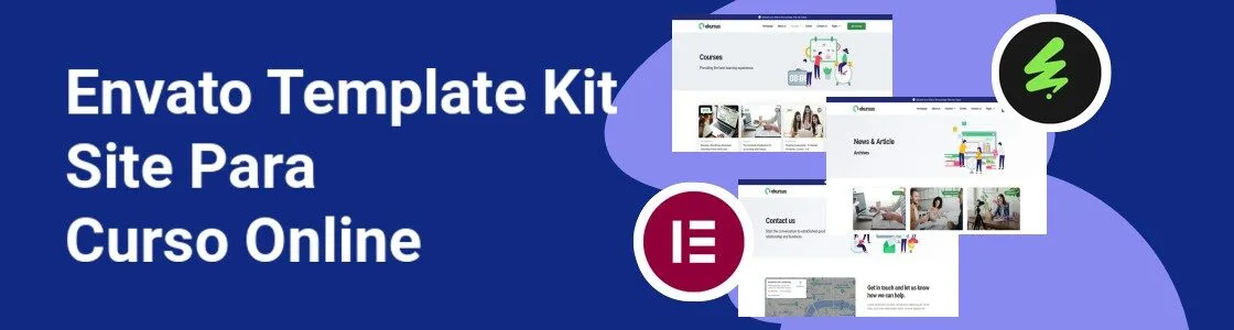 Wordpress completo template kit site para curso online ZBU8JU9
